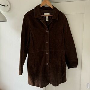 Oversized Vintage Leather Jacket